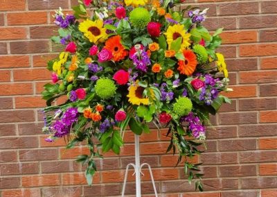 Vibrant Pedestal Arrangement