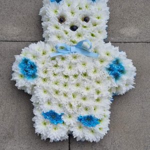Teddy Bear Tribute in Blue