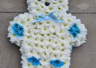 Teddy Bear Tribute in Blue
