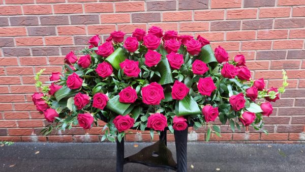 All Rose Casket Sprays