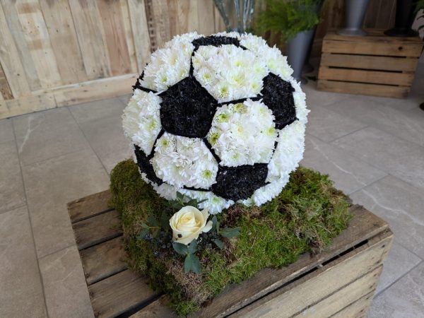 Bespoke Football Funeral Tribute